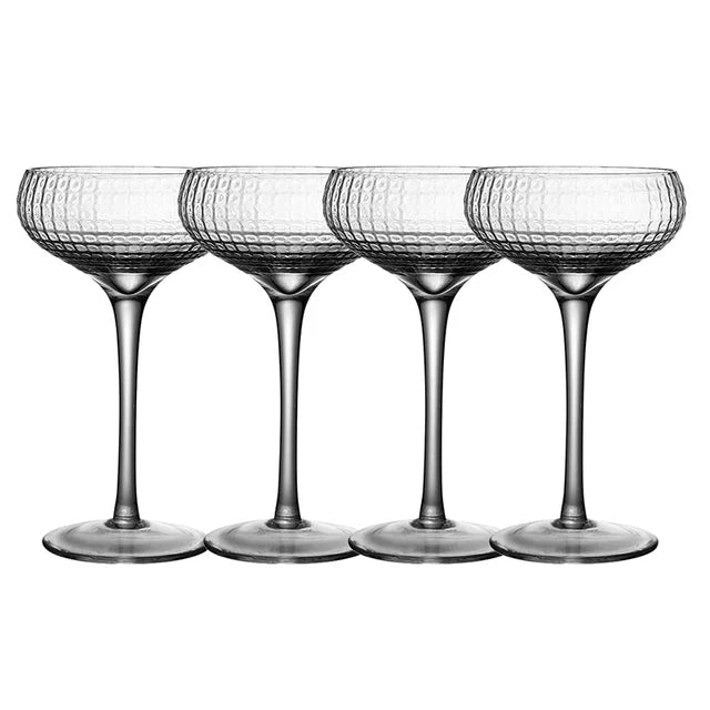 4PCS Coupe Cocktail Glass